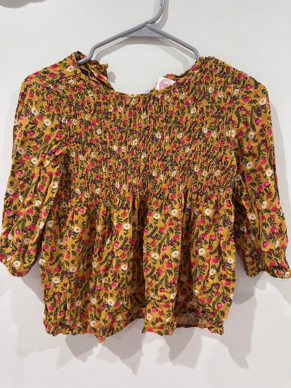cute floral shirt
